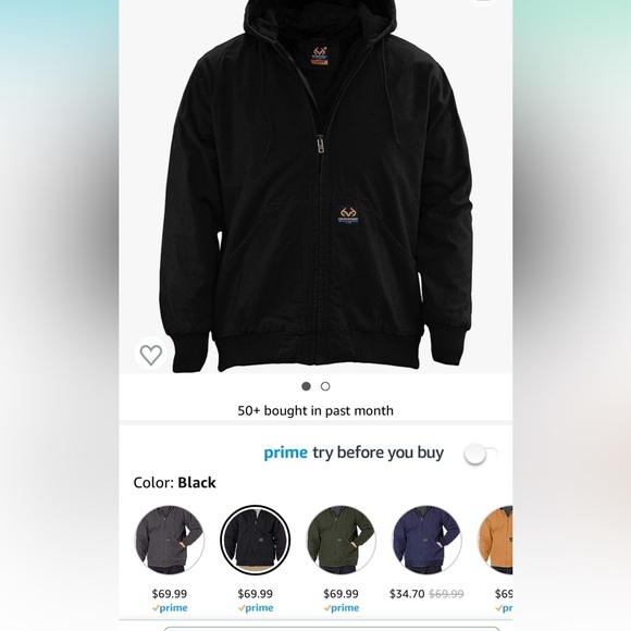 🔥BNWT MENS REALTREE STAGHORN JACKET - Picture 4 of 6